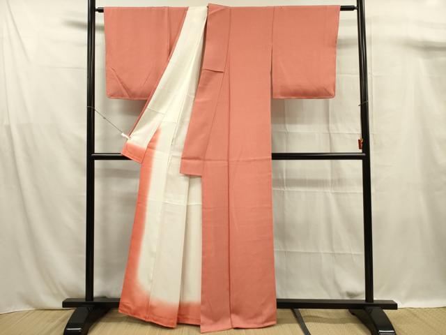 平和屋着物■江戸小紋　角通し　正絹　逸品　未使用　DABF0946ya