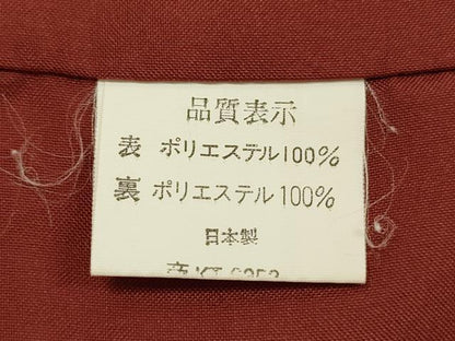 平和屋着物■小紋　亀甲柄　洗える着物　DABF0988ya