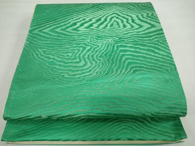 平和屋着物◎西陣 全通柄袋帯 樹齢百年北山杢目 金糸 正絹 逸品 DABF1018ud