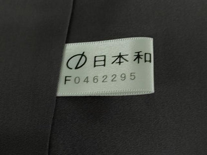 平和屋着物●本場大島紬　地空き　9マルキ　舞桜間道　正絹　逸品　DABF1194ud