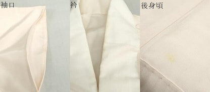 平和屋着物●長襦袢　無双仕立て　童子遊び　正絹　逸品　DABF1212ud