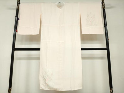平和屋着物●長襦袢　無双仕立て　童子遊び　正絹　逸品　DABF1212ud