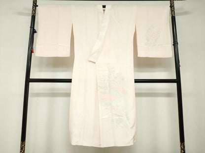 平和屋着物●長襦袢　無双仕立て　童子遊び　正絹　逸品　DABF1212ud