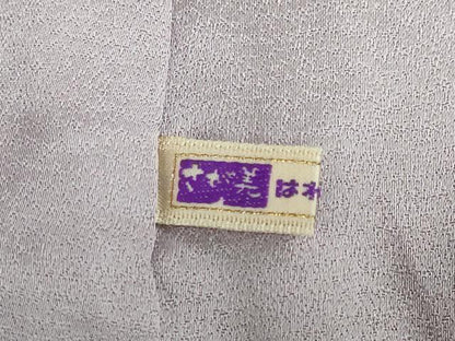平和屋着物●訪問着　枝花文　暈し染め　金銀彩　さが美扱い　正絹　逸品　DABF1220ud