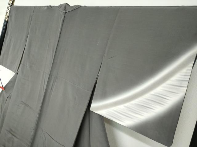平和屋着物●訪問着　紬地　霞文　正絹　逸品　DABF1238ud