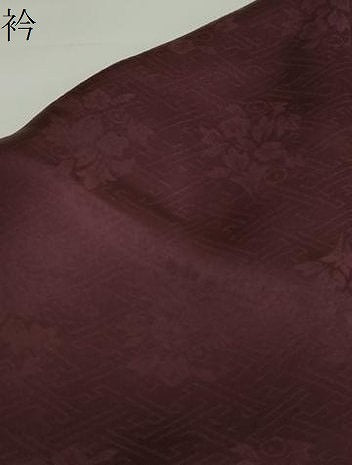 平和屋着物●小振袖　二尺袖　背抜き仕立て　駒刺繍　吉祥草花文　金彩　正絹　逸品　DABF1255ud