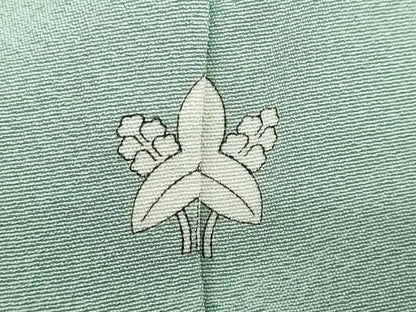 平和屋着物●上質な色無地　裏葉柳色　正絹　逸品　DABF1284ud