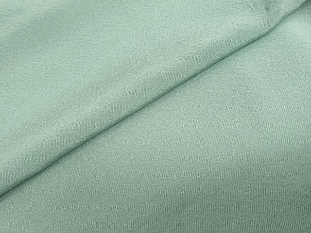 平和屋着物●上質な色無地　裏葉柳色　正絹　逸品　DABF1284ud