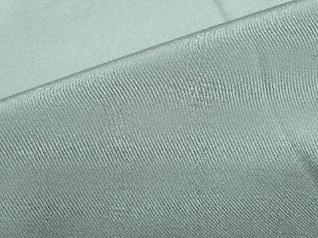 平和屋着物●本加賀友禅作家　成竹登茂男　色無地　素鼠色　正絹　逸品　DABF1287ud