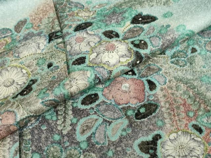 平和屋着物●訪問着　作家物　辻が花　暈し染め　正絹　逸品　DABF1303ud