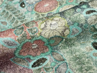 平和屋着物●訪問着　作家物　辻が花　暈し染め　正絹　逸品　DABF1303ud