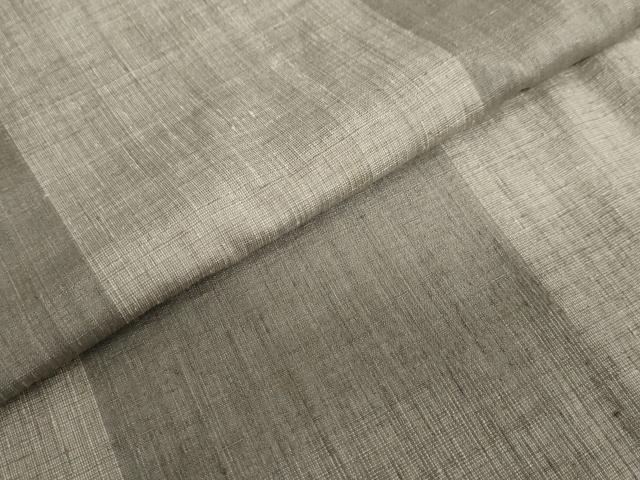 平和屋着物●池田重子コレクション　本場結城紬　重要無形文化財　市松　奥順織物謹製　鑑定証付き　正絹　逸品　DABF1319ud