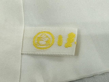 平和屋着物●本場大島紬　格子文　ほていや扱い　正絹　逸品　DABF1320ud