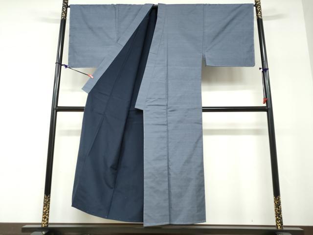 平和屋着物●男性　本場大島紬　抽象文様　正絹　逸品　未使用　DABF1324ud