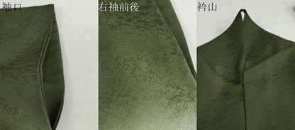 平和屋着物●訪問着　洋花文　暈し染め　金彩　正絹　逸品　DABF1331ud