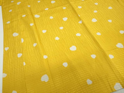 平和屋着物●振袖用長襦袢 袷 ハート 半衿刺繍 正絹 逸品 DABF1339ud