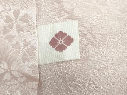 平和屋着物●訪問着　枝垂れ桜文　正絹　逸品　DABF1340ud