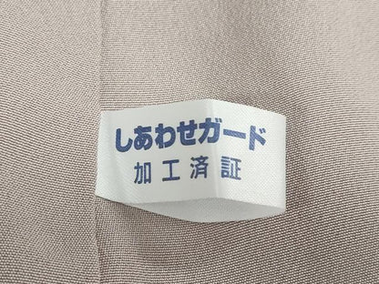 平和屋着物●訪問着　刺繍　霞文　金彩　正絹　逸品　DABF1354ud