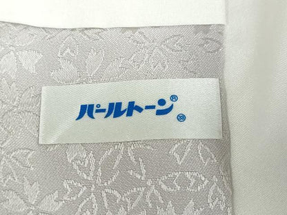 平和屋着物●訪問着　舞桜文　正絹　逸品　DABF1366ud