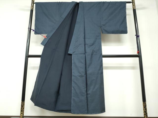 平和屋着物●男性　本場大島紬　アンサンブル　長羽織　100亀甲　総詰め　証紙付き　水間イツエ作　正絹　逸品　未使用　DABF1387ud
