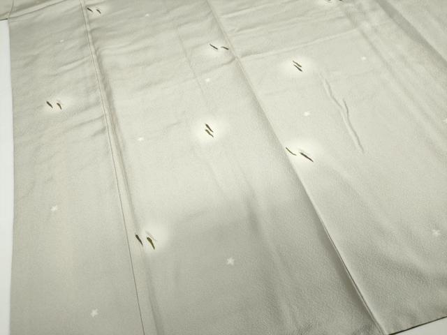 平和屋着物●上質な小紋 成物 蛍暈し 正絹 逸品 DABF1390ud