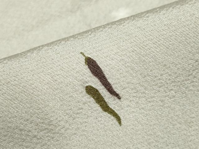 平和屋着物●上質な小紋 成物 蛍暈し 正絹 逸品 DABF1390ud