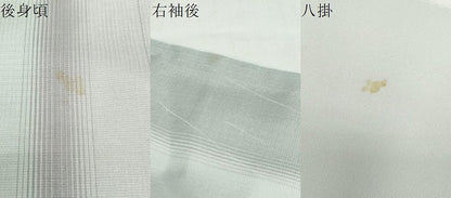 平和屋着物●日本画家　水嶋征夫　本場染大島紬　訪問着　童子遊び　正絹　逸品　DABF1403ud