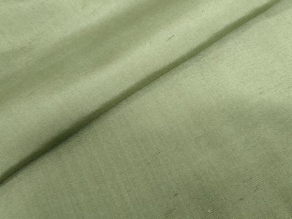平和屋着物●上質な紬 麹塵色 正絹 逸品 未使用 DABF1418ud