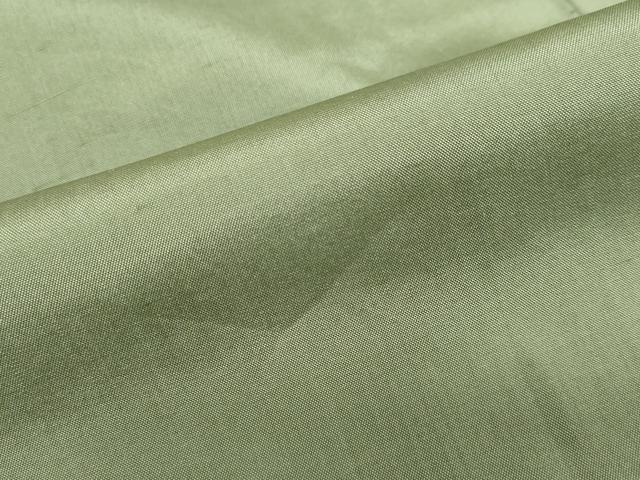 平和屋着物●上質な紬 麹塵色 正絹 逸品 未使用 DABF1418ud