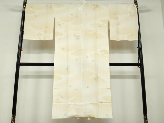平和屋着物●長襦袢　袷　飾花文　さが美扱い　正絹　逸品　DABF1424ud