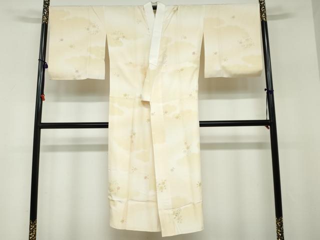 平和屋着物●長襦袢　袷　飾花文　さが美扱い　正絹　逸品　DABF1424ud