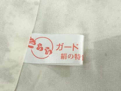平和屋着物●琉染の創設者　山岡古都　水墨書　訪問着　北山杉　日本風景　正絹　逸品　DABF1429ud