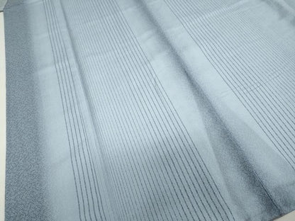 平和屋着物●上質な小紋　変わり縞　正絹　逸品　DABF1437ud