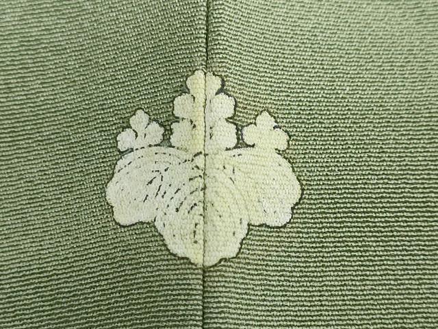平和屋着物●訪問着　友禅　作家物　風景草花文　暈し染め　正絹　逸品　DABF1466ud