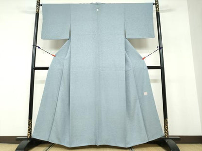 平和屋着物●江戸小紋　作家物　角通し　正絹　逸品　DABF1475ud