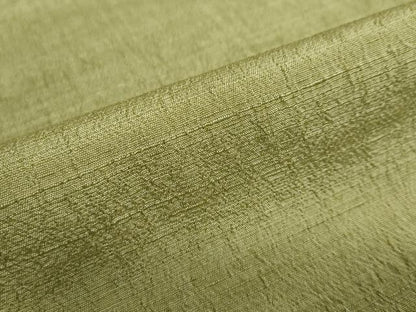 平和屋着物●上質な紬　柳茶色　正絹　逸品　DABF1492ud