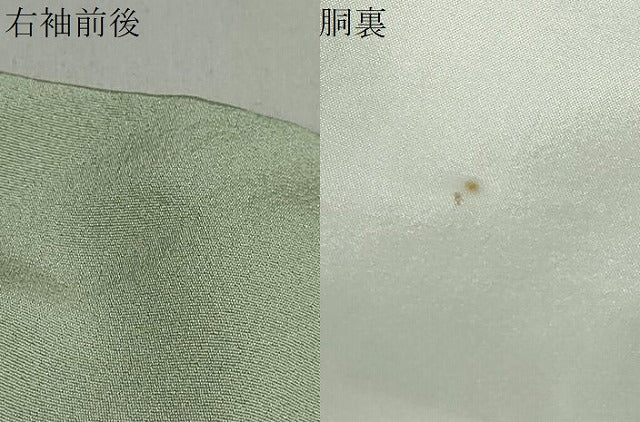 平和屋着物●訪問着　友禅　作家物　草花文　暈し染め　正絹　逸品　DABF1508ud