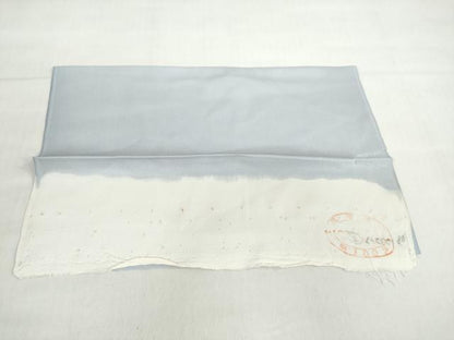平和屋着物●訪問着　花鳥文　暈し染め　反端付き　正絹　逸品　未使用　DABF1531ud