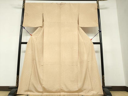 平和屋着物●上質な小紋　箔散らし文　正絹　逸品　DABF1534ud