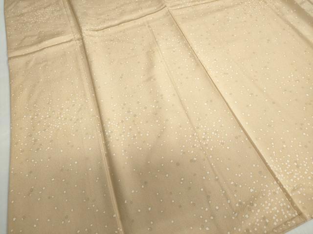 平和屋着物●上質な小紋　箔散らし文　正絹　逸品　DABF1534ud