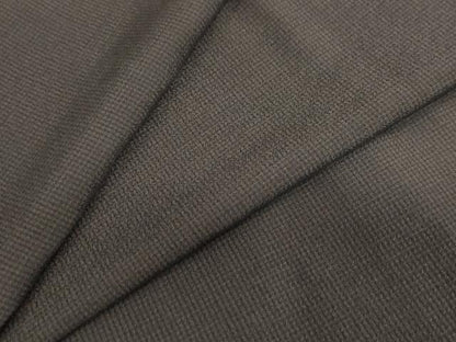平和屋着物●上質なお召　縞　ロング丈　正絹　逸品　未使用　DABF1535ud