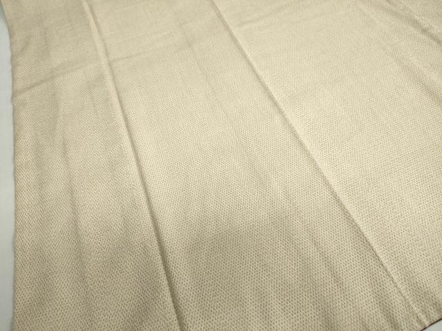 平和屋着物●本塩沢　蚊絣　正絹　逸品　DABF1537ud
