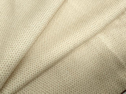 平和屋着物●本塩沢　蚊絣　正絹　逸品　DABF1537ud