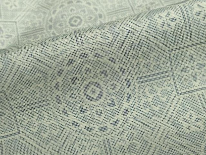 平和屋着物●本場大島紬　9マルキ　草花文　正絹　逸品　未使用　DABF1538ud