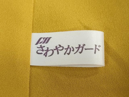 平和屋着物●上質な小紋　抽象文様　正絹　逸品　DABF1541ud