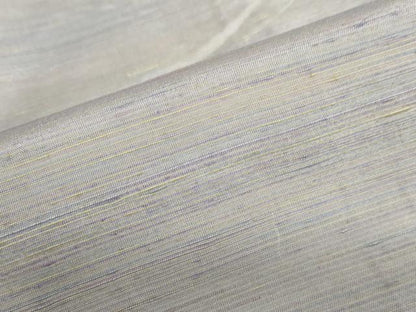 平和屋着物●紅花紬　米沢　霞文　ロング丈　正絹　逸品　DABF1554ud
