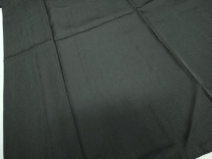 平和屋着物●男性　黒紋付　正絹　逸品　DABF1590ud