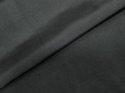 平和屋着物●男性　黒紋付　正絹　逸品　DABF1595ud