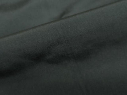 平和屋着物●男性　黒紋付　正絹　逸品　DABF1600ud