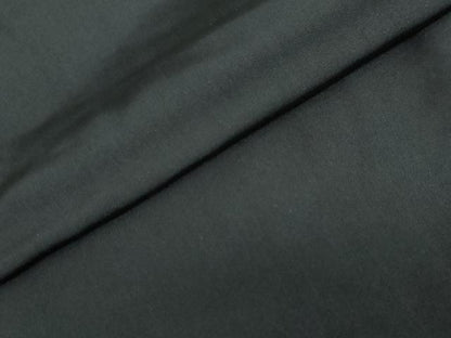 平和屋着物●男性　黒紋付　正絹　逸品　DABF1612ud
